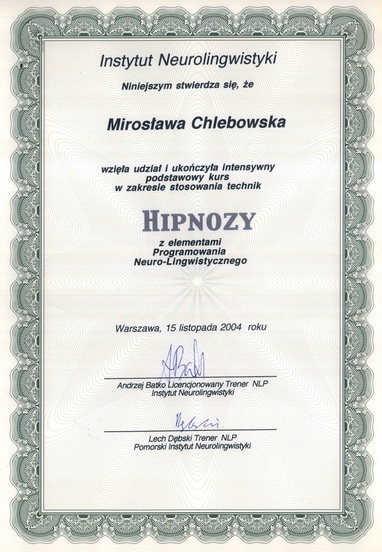 Hipnoza Andrzej Batko
