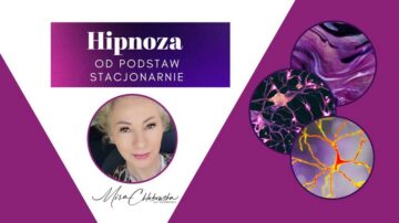 baner do szkolenia w kolorze magenta, fiolet