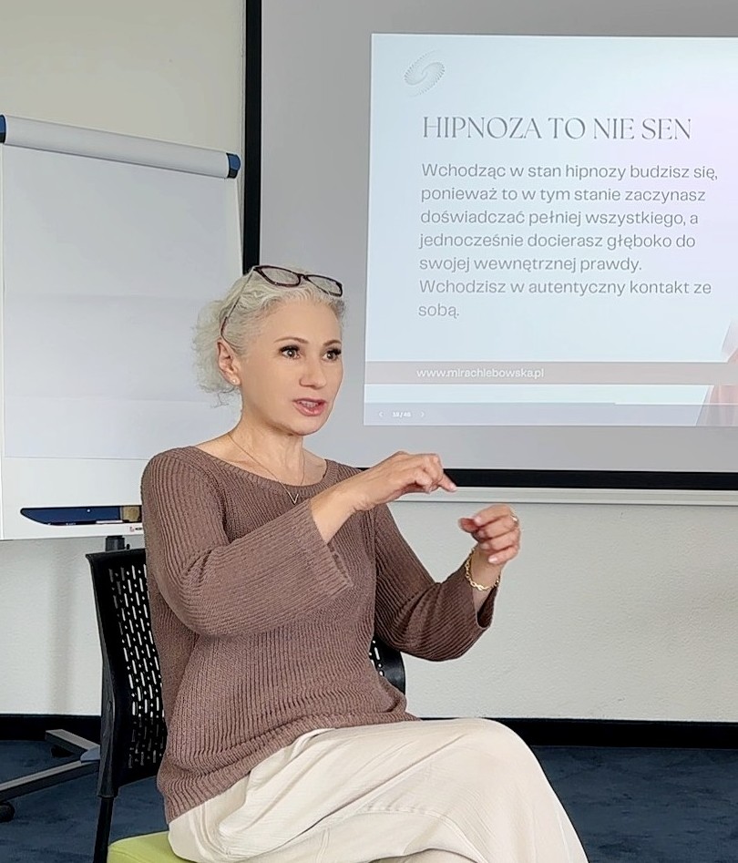 Mira Chlebowska uczy hipnozy